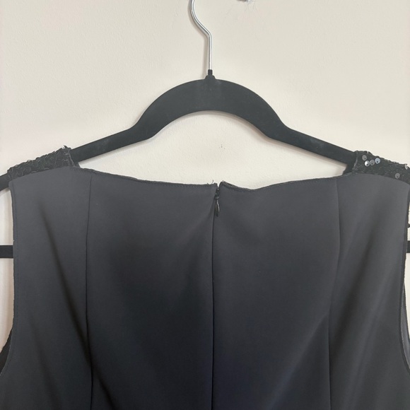 Akris‎ Punto Black Sleeveless Dress, Sequins and Velvet, 12 - Picture 7 of 11